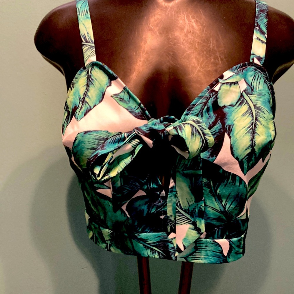 A. Peach Crop Top
